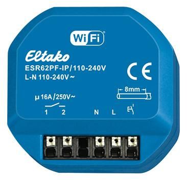Eltako 30062004 ESR62PF-IP/110-240V impulse switching relay