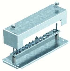 OBO Bettermann 1810 348mm equipotential bonding rail, 5015057