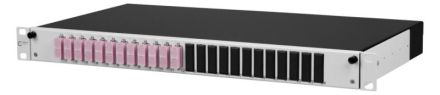 METZ CONNECT 150260BB12-E OpDAT slide VIK 12xSC-D violet OM4 grey patch panel
