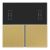 JUNG ME4093TSAC button set F40 series LS | for compact room controller | brass classic