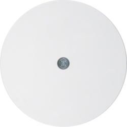 Berker 10192089 Centre piece for cable outlet Er and VDo connection box polar white, glossy R.1/R