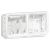 Legrand 070742 Housing FRAP Artic Housing 2f horiz., (white)