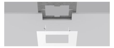 RZB 983081.002 L 240 W 240 H 1 Visible colour: white Installation frame