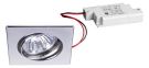 Brumberg 39305153 230V AC 6W 3000K nickel ma LED recessed ceiling spotlight Brumberg 39305153 230V AC 6W 3000K nickel ma LED recessed ceiling spotlight