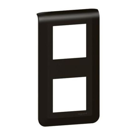 Legrand 079062L Mosaic 2x2-mod.vertical black frame