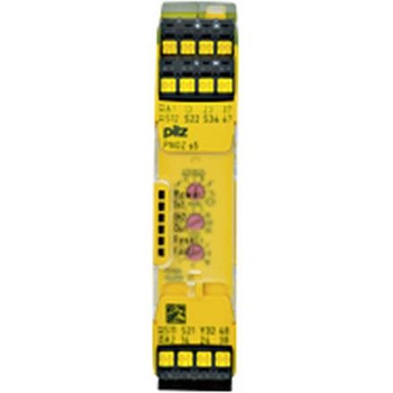 Pilz 751135 PNOZ s5 C 48-240VACDC 2 n/o 2 n/ot safety gate monitor