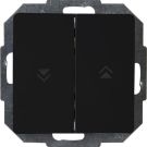 Kopp 651550080 PARISblack matt blind switch