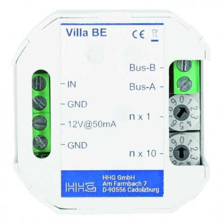 HHG Villa BE with 12V bus input module