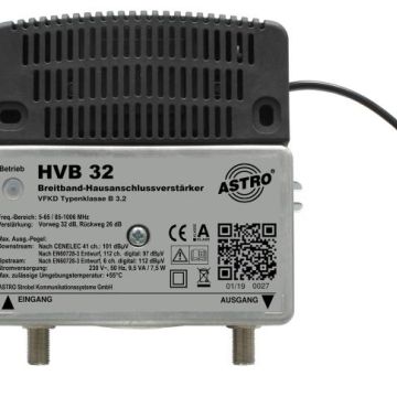 ASTRO Strobel 00217353 HVB 32 broadband amplifier