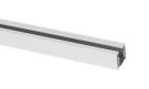 Brumberg 88102250 3-phase current rail. L=2000mm, aluminum anodized.
