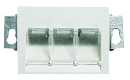 Telegärtner H02041A0017 55X41mm 3-way underfloor for GB2/GB3