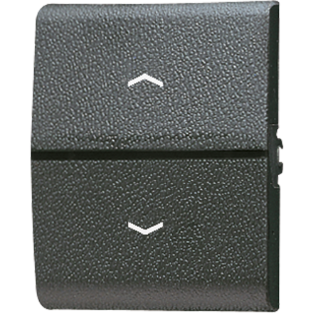 Jung 800P rocker switch 1-way, with arrow symbols, thermoplastic, WG 800, anthracite