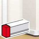 Legrand 075612 end piece 50x105 , (pure white)