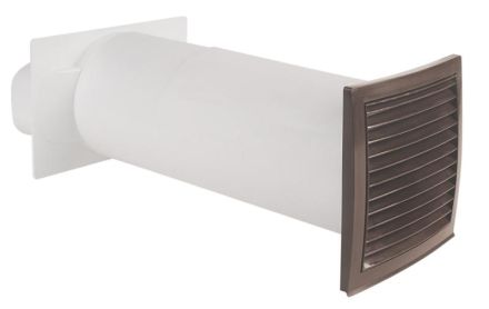 optimAIRo N37132 Telescopic wall bracket, flat connection, white