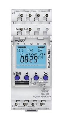Theben 1720130 SELEKTA 172 top3 2 channels Astro digital timer