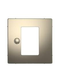 MERTEN MEG5775-6050 central plate nickel metallic system design