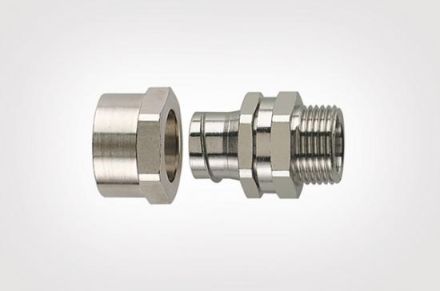 HellermannTyton 166-34710 SCSB25-SM-PG21-NPB-M HelaGuard metal cable gland