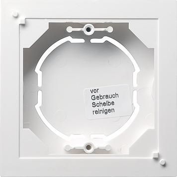 Gira 021903 surface-mounted housing 1-way flat Standard 55 pure white