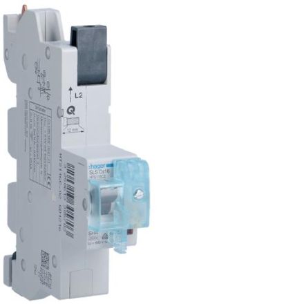 Hager HTS116C2 SLS switch 1-pole Cs-16A busbar QC