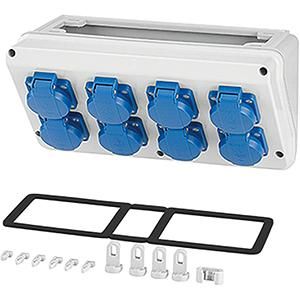 Hensel MiCB18 8x Schuko + CEE 16A 5p 400V 6h MI-Connection Box