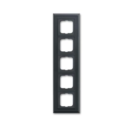 Busch-Jaeger 1725-831 cover frame, 5-way frame anthracite