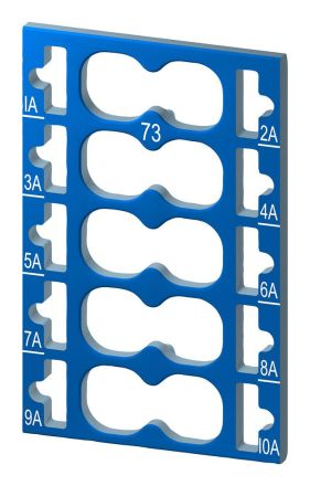 Siemens 6ES7193-6CP73-4AA0 CC73 50 pieces Pack=50pcs Color identification labels