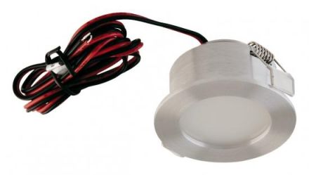 EVN P220302 alu rigid 3W 700mA warm white LED recessed light