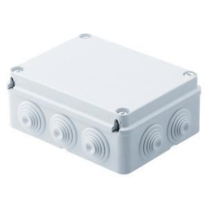 Gewiss GW44006 150x110x70 IP55 10 cable ends M25 650°C junction box