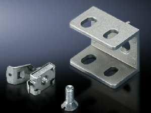 RITTAL 4182000 mounting bracket, die-cast zinc, pack of 24.