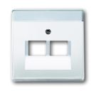 Busch-Jaeger 1803-02-84 Central plate, 2-way studio white