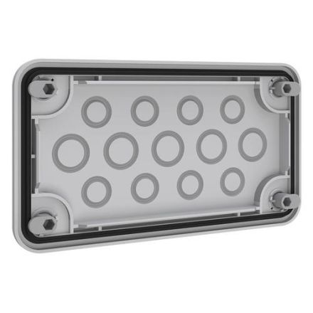 ABN ABNRY06021 5xM20/8xM16 lockable for housing cable entry plate