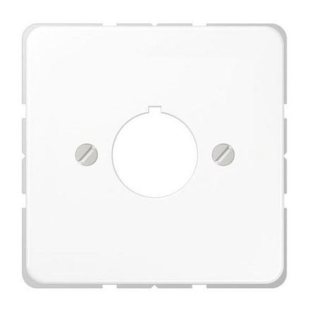 Jung CD564WW cover for control devices with 22.5 mm Ø, Duroplast, CD series, alpine white