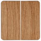 Kopp 331430004 HK02 oak double rocker