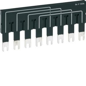 Hager HZI400 2x4P 63-125A bridging bar