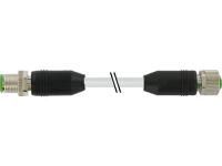Murrelektronik 7000-40021-8620150 Bu. 0° A-kod. PUR 4x0.75 gr UL/CSA 1.5m circular connector