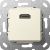 Gira 566901 HDMI Gender Changer insert cream white