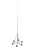 Dehn & Söhne 105910 air termination rod FS D60 10 10M AL SBS STTZN
