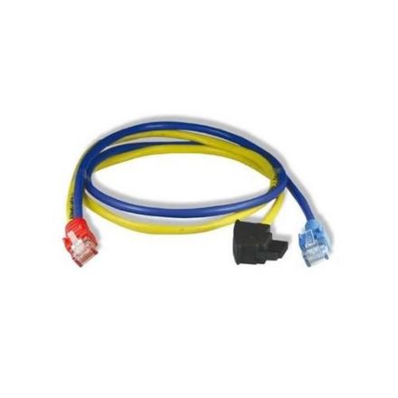 HomeWay HCAHNG-B3005-A010 Y-patch cable 10 LAN/TDO bl/ge 1.0m