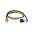 HomeWay HCAHNG-B3005-A010 Y-patch cable 10 LAN/TDO bl/ge 1.0m