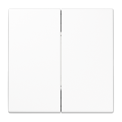 Jung FOHLS995WW Friends of Hue wireless wall transmitter set 4-channel, LS series, alpine white