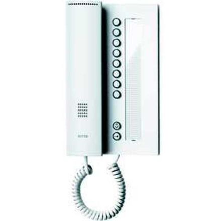 Ritto 1273439 Comfort residential telephone with ED automatic door opener, white