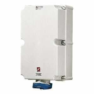 Mennekes 7027 wall socket 125A 4-pole 9h 230V IP67