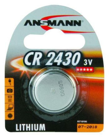 Hückmann 112635 Ansmann CR2430 3V/270mAh lithium button cell