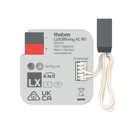 THEBEN LUXORliving AC IR1 climate gateway | Universal IR air conditioning systems