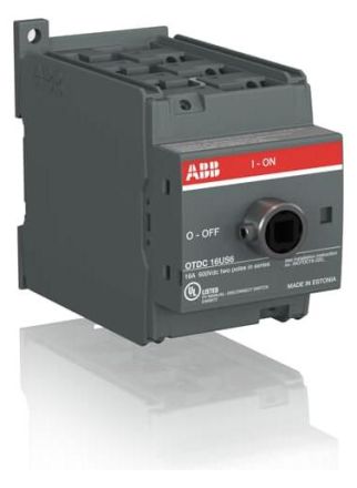 ABB Stotz-Kontakt 1SCA134371R1001 OTDC16U6 6-pole 16A UL 3x600V DC switch disconnector