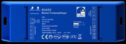 Rutec Light 80450 Rutec Master radio receiver 12/24V