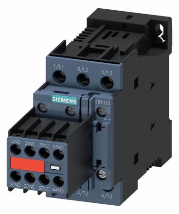 Siemens 3RT2024-1FB44-3MA1 AC-3 5.5kW 2S+2OE DC24V with diode contactor