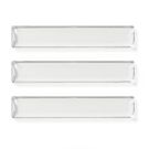 Siedle 200029966-00 Nameplate upper part call button for CL 02 Classic crystal clear (3 pcs.)