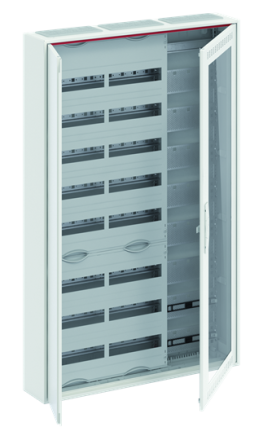 ABB Striebel & John CA38VMW small distribution board surface-mounted, 3FB, 8-row, 2CPX052228R9999