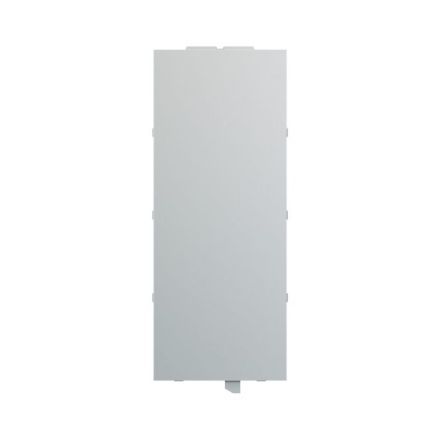 BUSCH-JAEGER SLM/A.0.11-83 label panel cover Tenton | 8-way | aluminum silver
